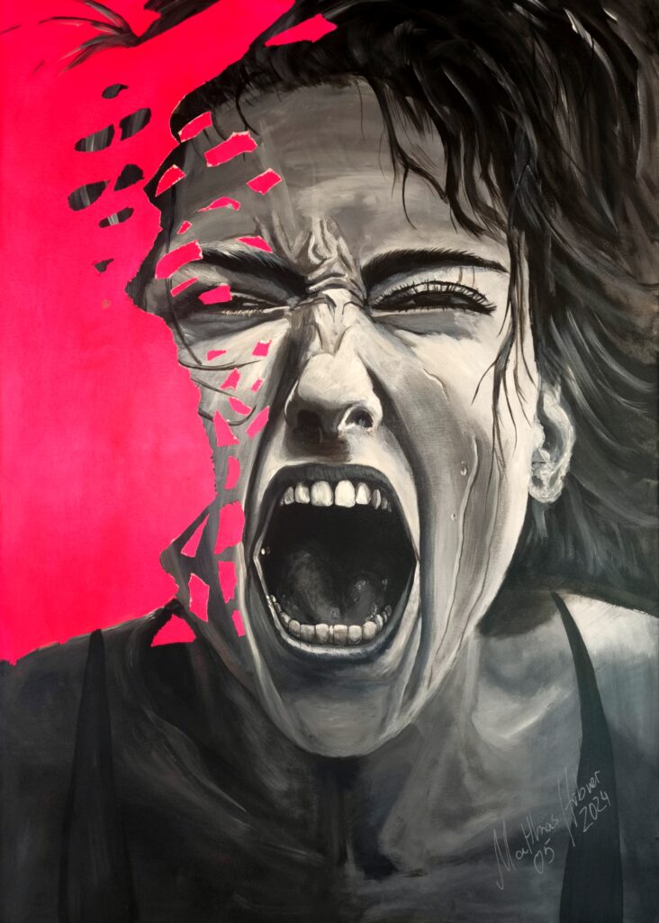 ‚Neon Scream‘ von Matthias Hübner (2024)