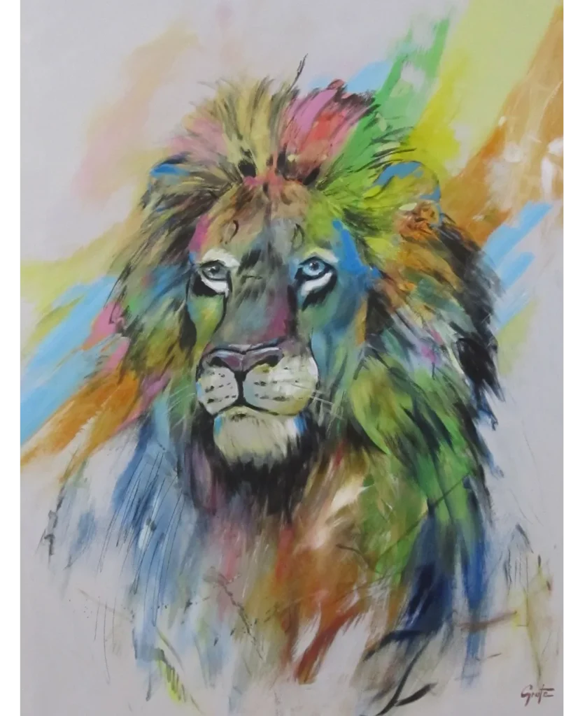 Werk der Woche: „Lion Modern“ von Erich Graf