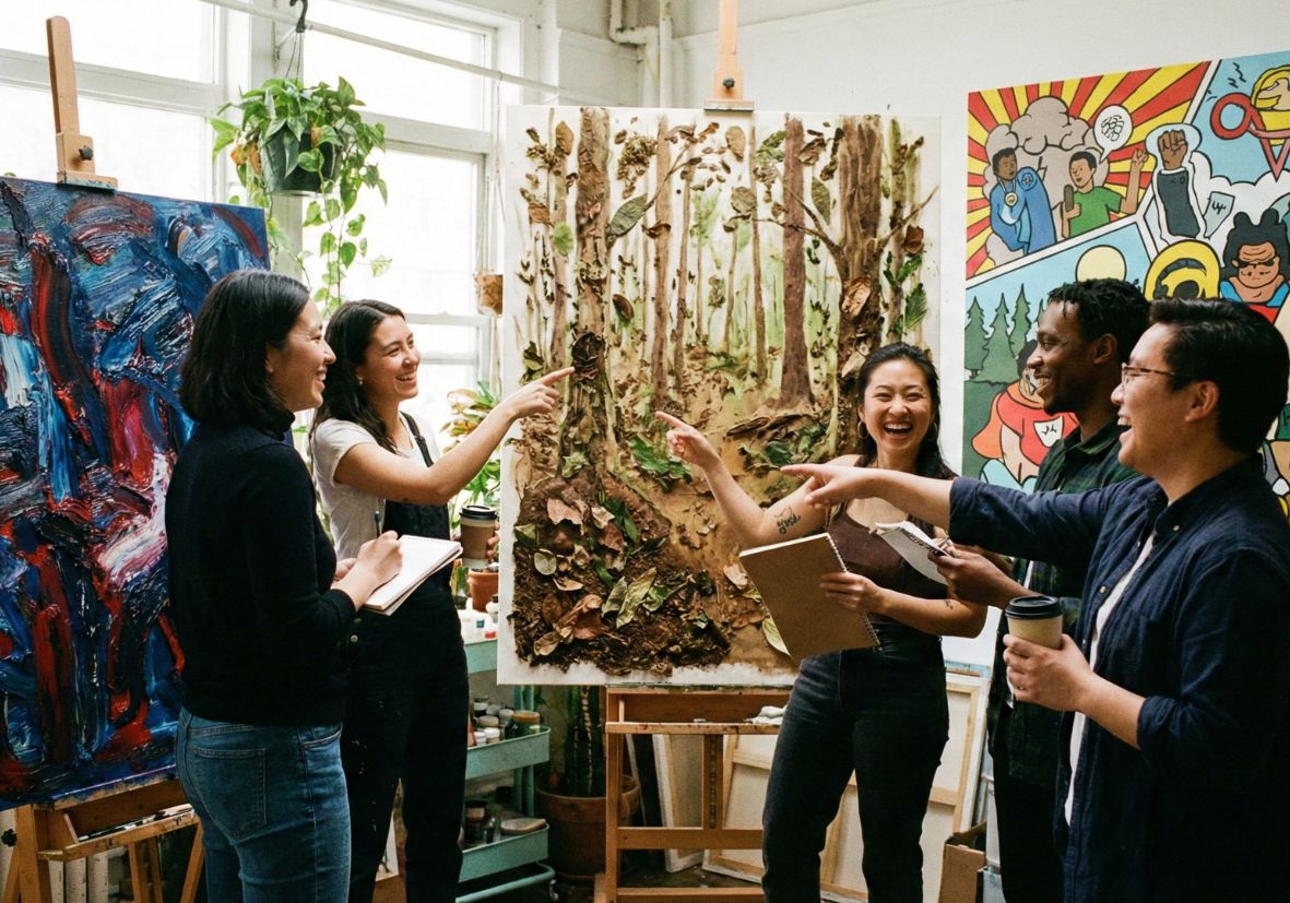 A Return to the Real: Three Currents That Defined Painting in 2025 (and Will Shape 2026)