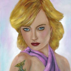 „The Vamp“ von Christine Graf, Öl auf Leinwand, 40 × 60 cm – Originalgemälde bei Favori Art