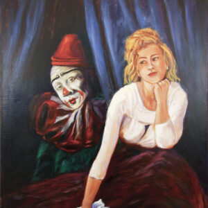„The Love Letter“ von Christine Graf, Öl auf Leinwand, 80 × 100 cm – Originalgemälde bei Favori Art