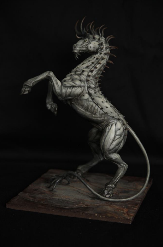 Winton Afrić, Keras - Skulptur