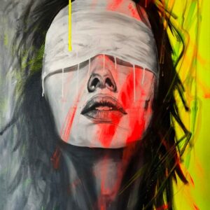 „Schock (Kunstdruck)“ von Matthias Hübner, Kunstdruck – Kunstdruck bei Favori Art