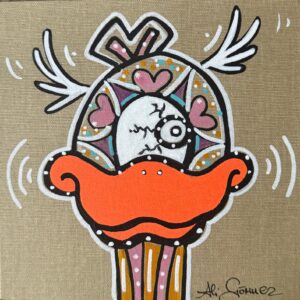 Pop-Art-Werk „Focky 18“ von Ali Görmez