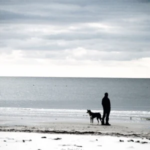 „Man with Dog“ von Olli Boehm, Fotografie