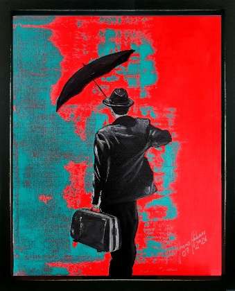 „Reise“ von Matthias Hübner, Malerei