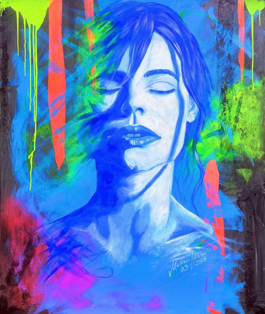 „Resonanz“ von Matthias Hübner, Malerei