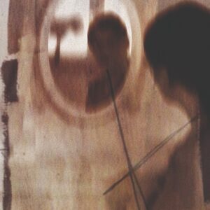 „In the mirror“ von Olli Boehm, Übermalte Fotografie auf Leinwand, 160 x 120 cm – Fotografie / Mixed Media bei Favori Art