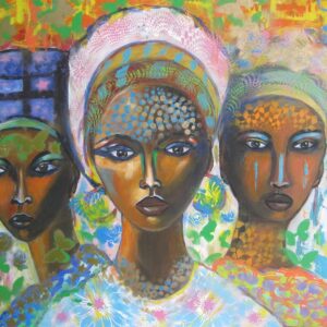 „We will be free“ von Christine Graf, Acryl, 75 × 116 cm – Originalgemälde bei Favori Art